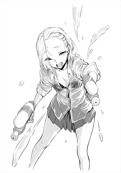Yancha Gal no Anjou-san manga cover - read all chapters online in English